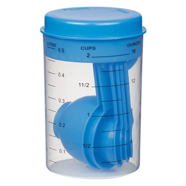 7-Piece BPA-free Measuring Cups and Spoon - 7-Piece BPA-free Measuring Cups and Spoon - Image 7 of 15