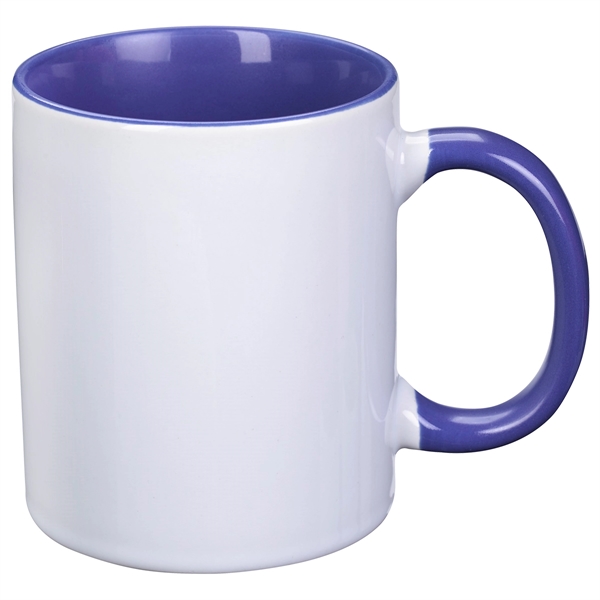 11 oz. Colorful Dye Blast Mug for Full Color Imprint - 11 oz. Colorful Dye Blast Mug for Full Color Imprint - Image 3 of 5