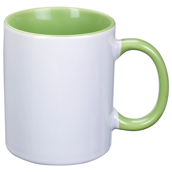 11 oz. Colorful Dye Blast Mug for Full Color Imprint - 11 oz. Colorful Dye Blast Mug for Full Color Imprint - Image 4 of 5