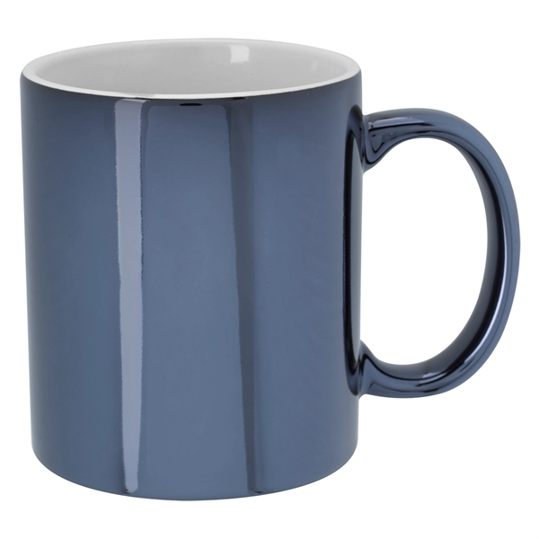 Metallic Colored 12 oz Ceramic Mugs - Metallic Colored 12 oz Ceramic Mugs - Image 1 of 5