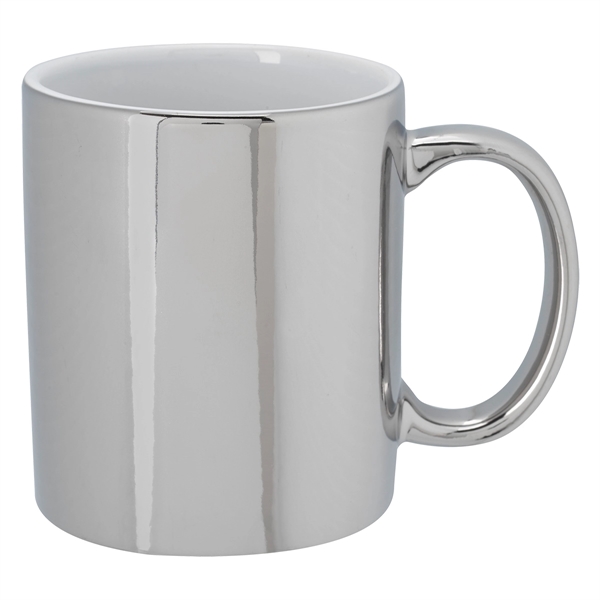 Metallic Colored 12 oz Ceramic Mugs - Metallic Colored 12 oz Ceramic Mugs - Image 2 of 5