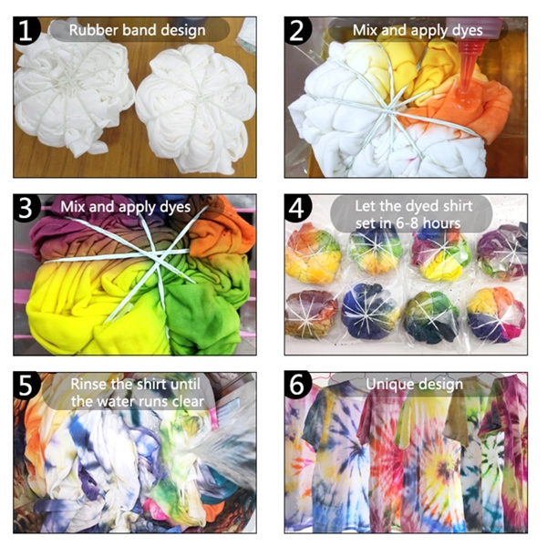 18 Colors Tie Dry DIY Kit - 18 Colors Tie Dry DIY Kit - Image 1 of 4