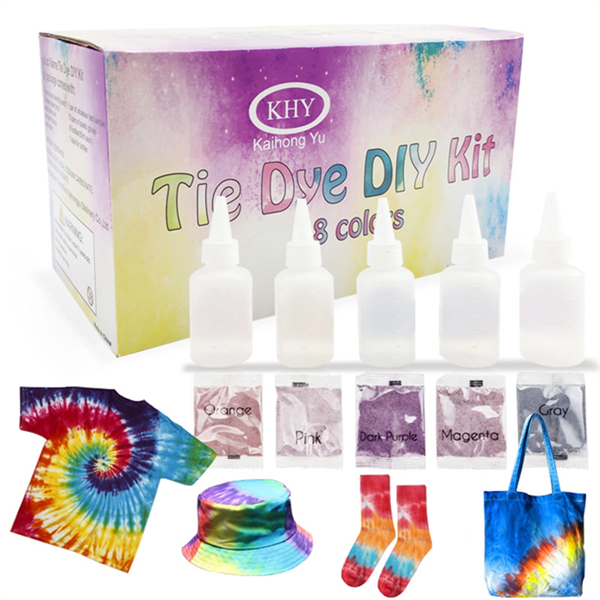 18 Colors Tie Dry DIY Kit - 18 Colors Tie Dry DIY Kit - Image 0 of 4