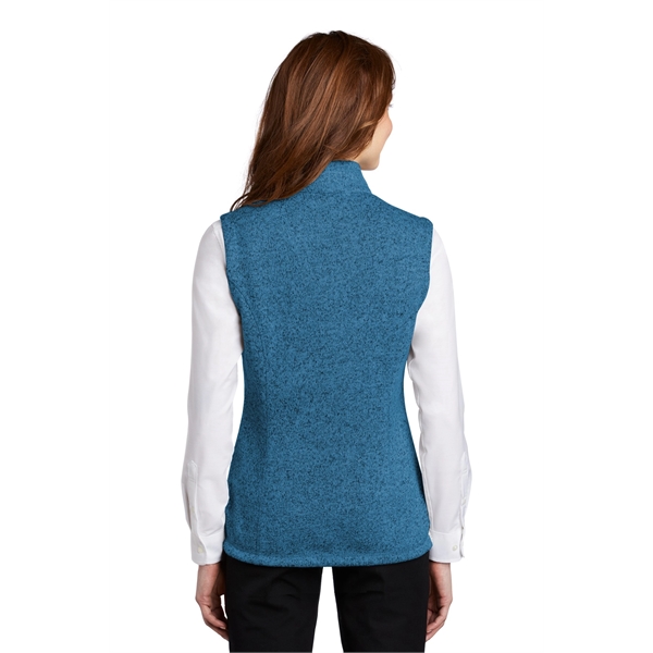 Port Authority Women's Sweater Fleece Vest - Port Authority Women's Sweater Fleece Vest - Image 12 of 15