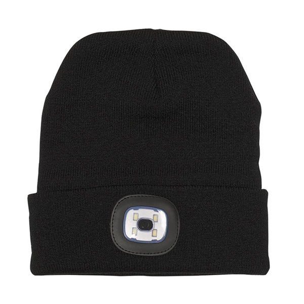 Acrylic beanie with LED lights - Acrylic beanie with LED lights - Image 1 of 4