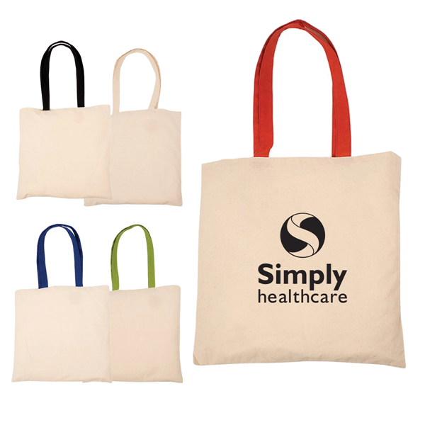 Convenient Reusable Cotton Tote Bag - Convenient Reusable Cotton Tote Bag - Image 0 of 5