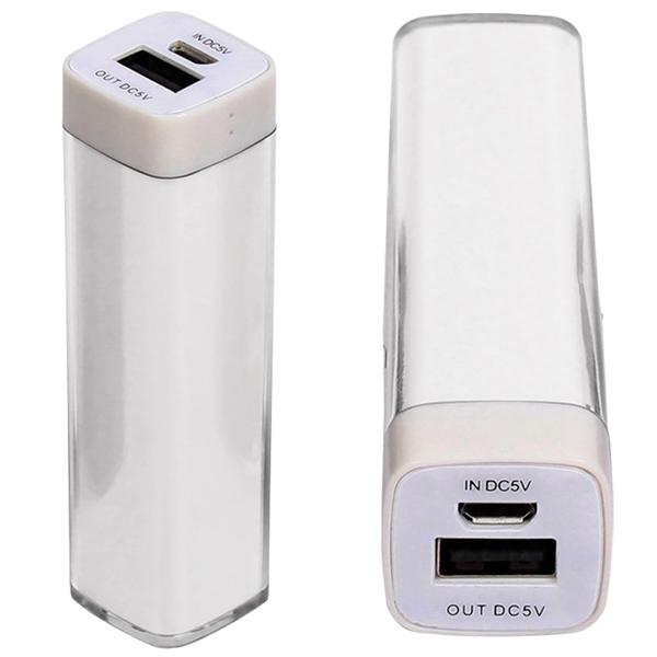 Cube-Shaped Mobile Power Bank - Cube-Shaped Mobile Power Bank - Image 5 of 5
