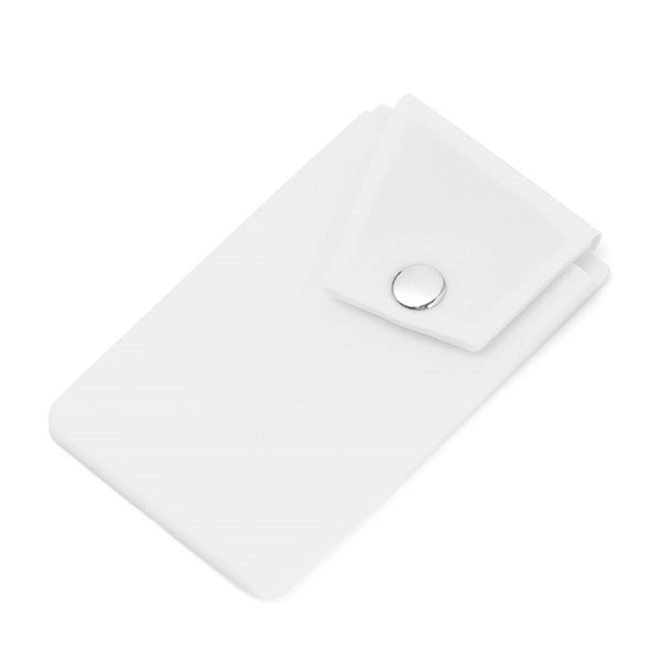 Silicone Phone Wallet Snap Pocket Cell Stand - Silicone Phone Wallet Snap Pocket Cell Stand - Image 6 of 8