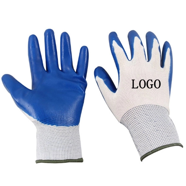 Needle Nylon Nitrile Gloves - Needle Nylon Nitrile Gloves - Image 0 of 1