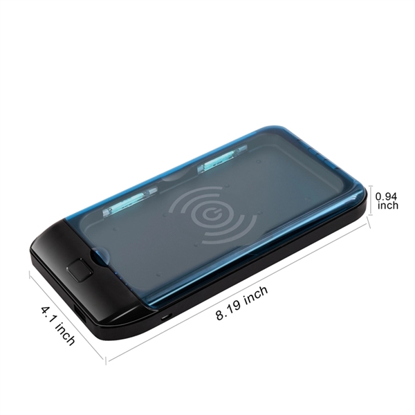 UV Sanitizer Box With Wireless Charger - UV Sanitizer Box With Wireless Charger - Image 1 of 3