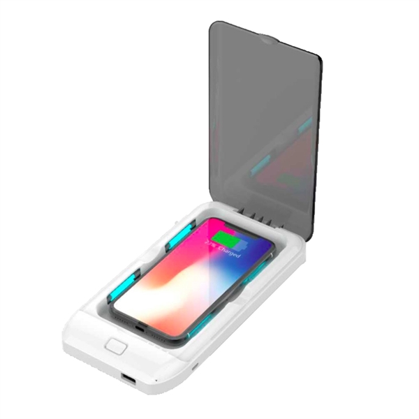 UV Sanitizer Box With Wireless Charger - UV Sanitizer Box With Wireless Charger - Image 3 of 3