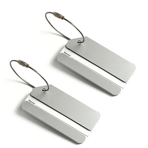 Aluminum luggage bag tag - Aluminum luggage bag tag - Image 4 of 7