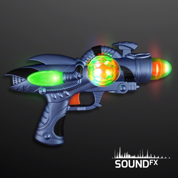 Space Sounds Light Up Gun Toy - Space Sounds Light Up Gun Toy - Image 1 of 2