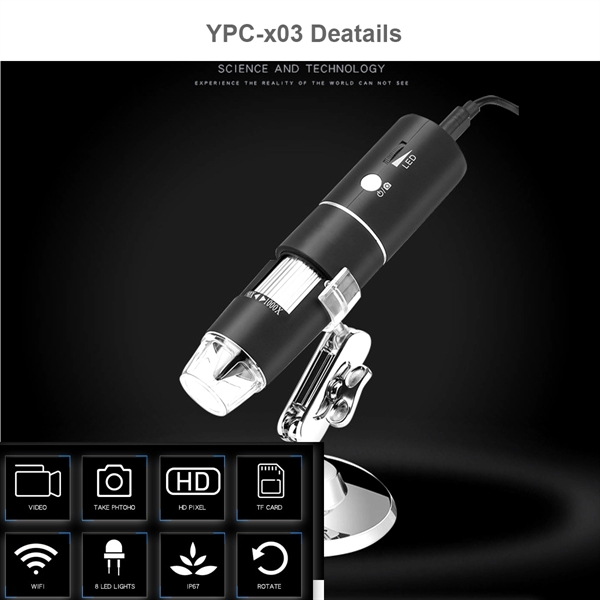 1080P USB Wireless Digital Microscope - 1080P USB Wireless Digital Microscope - Image 3 of 5