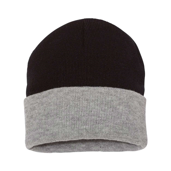 Sportsman 12" Color Blocked Cuffed Beanie - Sportsman 12" Color Blocked Cuffed Beanie - Image 9 of 17