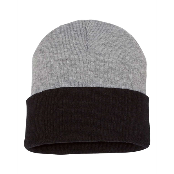 Sportsman 12" Color Blocked Cuffed Beanie - Sportsman 12" Color Blocked Cuffed Beanie - Image 12 of 17