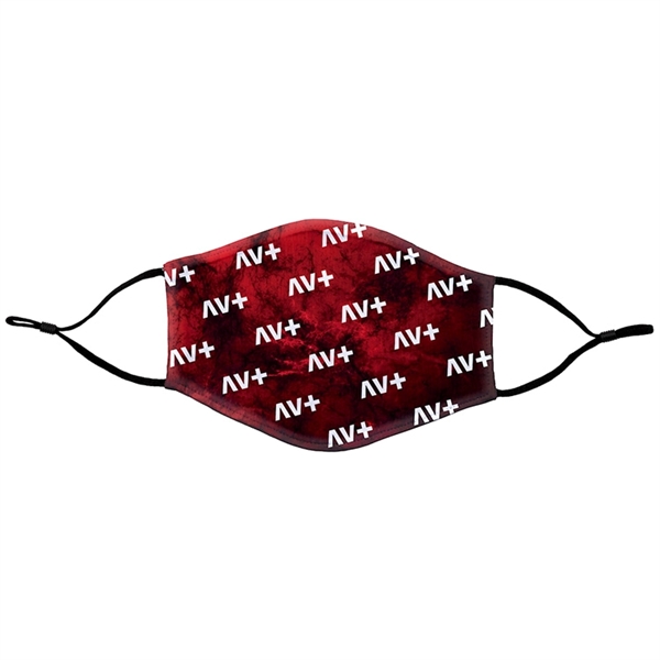 Full Color Sublimation 3-Ply Washable & Reusable Cotton - Full Color Sublimation 3-Ply Washable & Reusable Cotton - Image 4 of 9