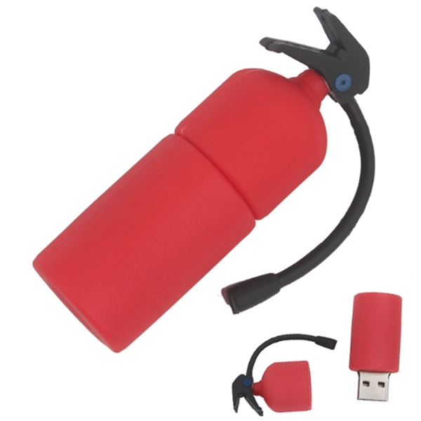Extinguisher Shape USB Flash Drive- 4GB - Extinguisher Shape USB Flash Drive- 4GB - Image 0 of 0