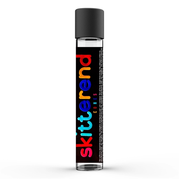 Glass Pre Roll Joint Tube with Custom Sticker / Label - Glass Pre Roll Joint Tube with Custom Sticker / Label - Image 8 of 9