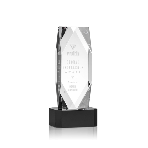 Custom Delta Award on Base - Black