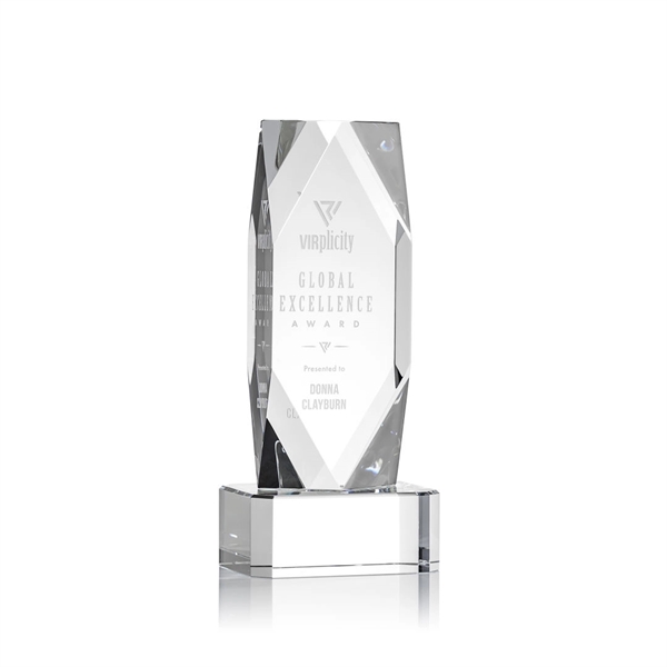 Custom Delta Award on Base - Clear