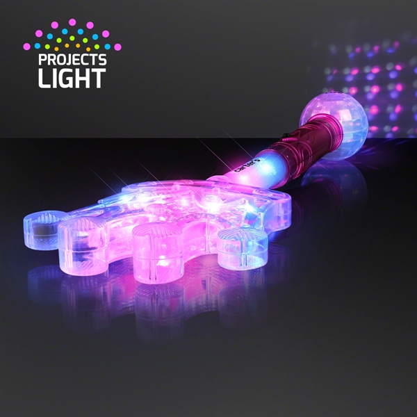 17.2" Light Up Toy Crown Wand - 17.2" Light Up Toy Crown Wand - Image 2 of 3