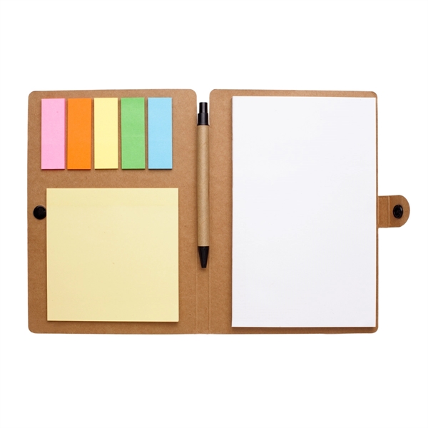 Large Snap Notebook With Desk Essentials - Large Snap Notebook With Desk Essentials - Image 3 of 4