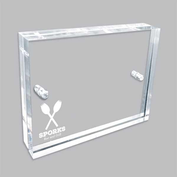 Custom Laser Etched Acrylic Block Frames - Custom Laser Etched Acrylic Block Frames - Image 6 of 12