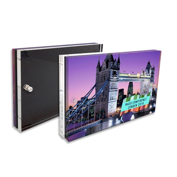 Custom Acrylic Desk Plaque Frames - Custom Acrylic Desk Plaque Frames - Image 4 of 4