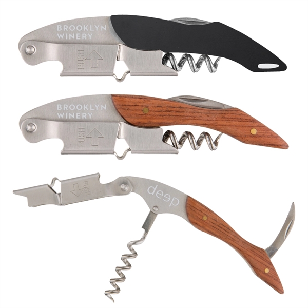 Super Duty Waiter's Corkscrew Wine Bottle Opener - Super Duty Waiter's Corkscrew Wine Bottle Opener - Image 0 of 2