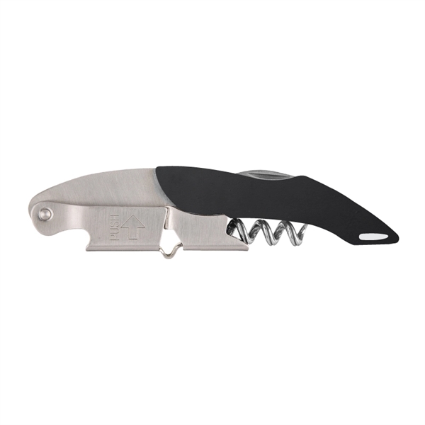 Super Duty Waiter's Corkscrew Wine Bottle Opener - Super Duty Waiter's Corkscrew Wine Bottle Opener - Image 2 of 2