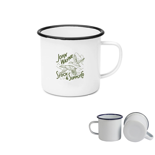 12oz Enamel Camping Mug - 12oz Enamel Camping Mug - Image 0 of 0