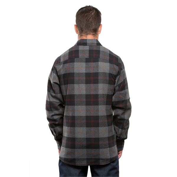 Burnside Men's Plaid Flannel Shirt - Burnside Men's Plaid Flannel Shirt - Image 49 of 138