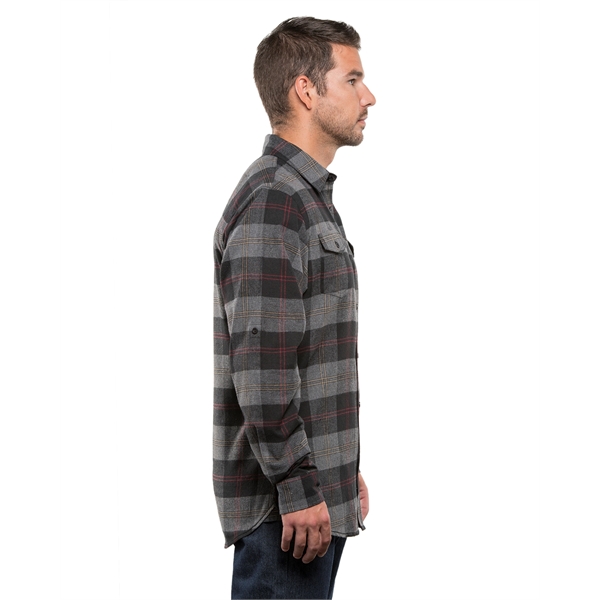 Burnside Men's Plaid Flannel Shirt - Burnside Men's Plaid Flannel Shirt - Image 50 of 138