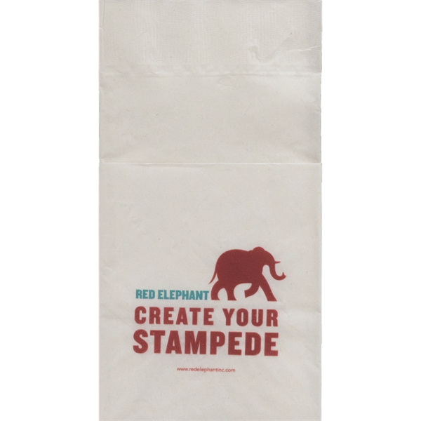 2 Ply Pocket Napkin - White - Tradition - 2 Ply Pocket Napkin - White - Tradition - Image 0 of 1