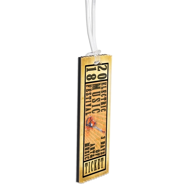 Custom Acrylic Full Color Bag Tag - Custom Acrylic Full Color Bag Tag - Image 6 of 8
