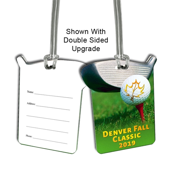 Custom Acrylic Full Color Bag Tag - Custom Acrylic Full Color Bag Tag - Image 5 of 8