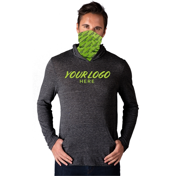 Triblend Gaiter Hoodie