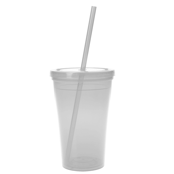 16 Oz. Sunsplash Double Wall Tumbler - 16 Oz. Sunsplash Double Wall Tumbler - Image 7 of 22