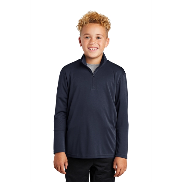 Sport-Tek Youth PosiCharge Competitor 1/4-Zip Pullover. - Sport-Tek Youth PosiCharge Competitor 1/4-Zip Pullover. - Image 24 of 26