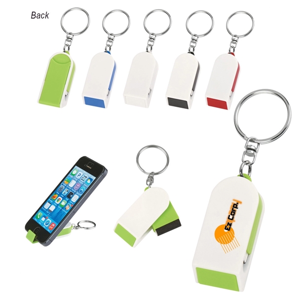 2 in 1 Phone Holder and Swivel Screen Cleaner - 2 in 1 Phone Holder and Swivel Screen Cleaner - Image 0 of 8