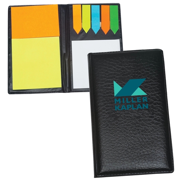 Padfolio with Sticky Notes and Flags - Padfolio with Sticky Notes and Flags - Image 0 of 2