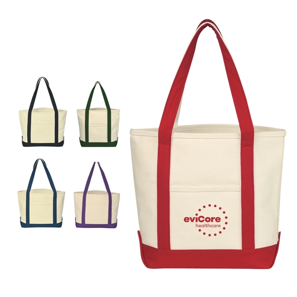 SMALL COTTON CANVAS TOTE BAG - SMALL COTTON CANVAS TOTE BAG - Image 0 of 5