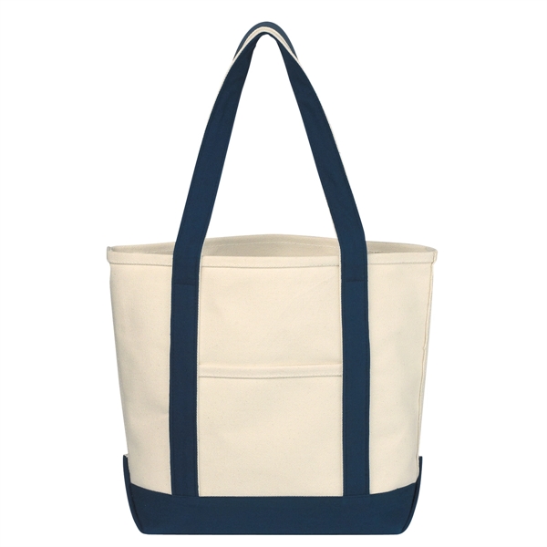 SMALL COTTON CANVAS TOTE BAG - SMALL COTTON CANVAS TOTE BAG - Image 1 of 5