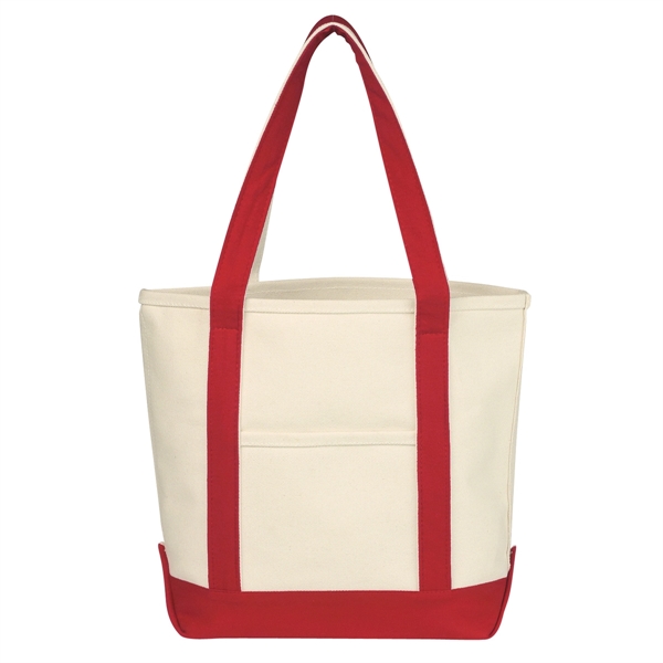 SMALL COTTON CANVAS TOTE BAG - SMALL COTTON CANVAS TOTE BAG - Image 2 of 5