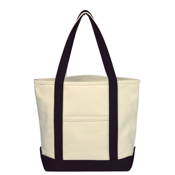 SMALL COTTON CANVAS TOTE BAG - SMALL COTTON CANVAS TOTE BAG - Image 5 of 5