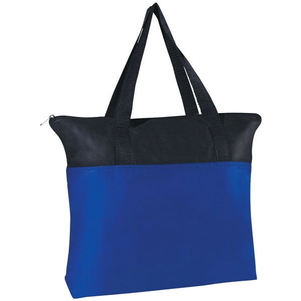 Non-woven Tote Bag with Zipper - Non-woven Tote Bag with Zipper - Image 3 of 5