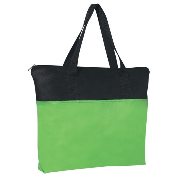 Non-woven Tote Bag with Zipper - Non-woven Tote Bag with Zipper - Image 5 of 5