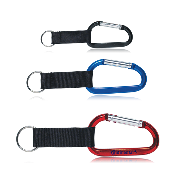 Classic Carabiner with Straps - Classic Carabiner with Straps - Image 0 of 3