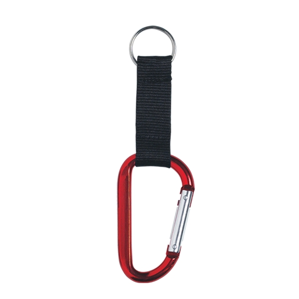 Classic Carabiner with Straps - Classic Carabiner with Straps - Image 1 of 3